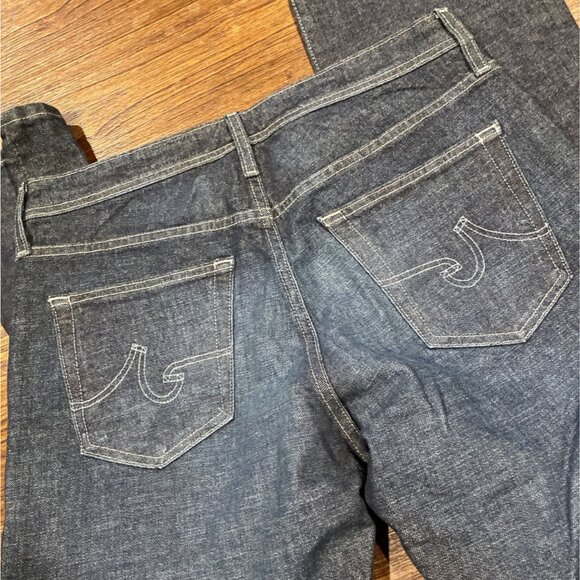 AG Denim 360 Men's Sz 32x34 Straight Leg Jean Dark Wash Brookfield Stretch - Picture 5 of 9